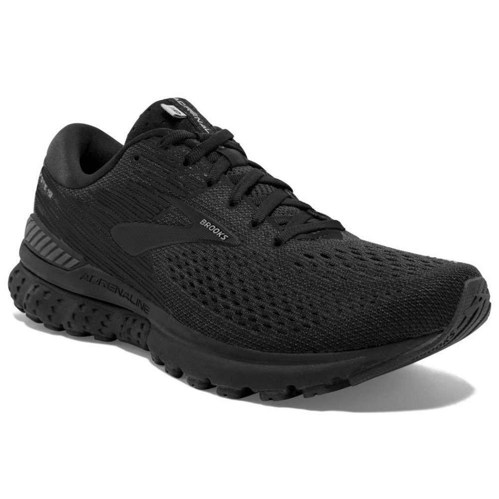 New BROOKS Adrenaline GTS 19 Size 11 Black Mens